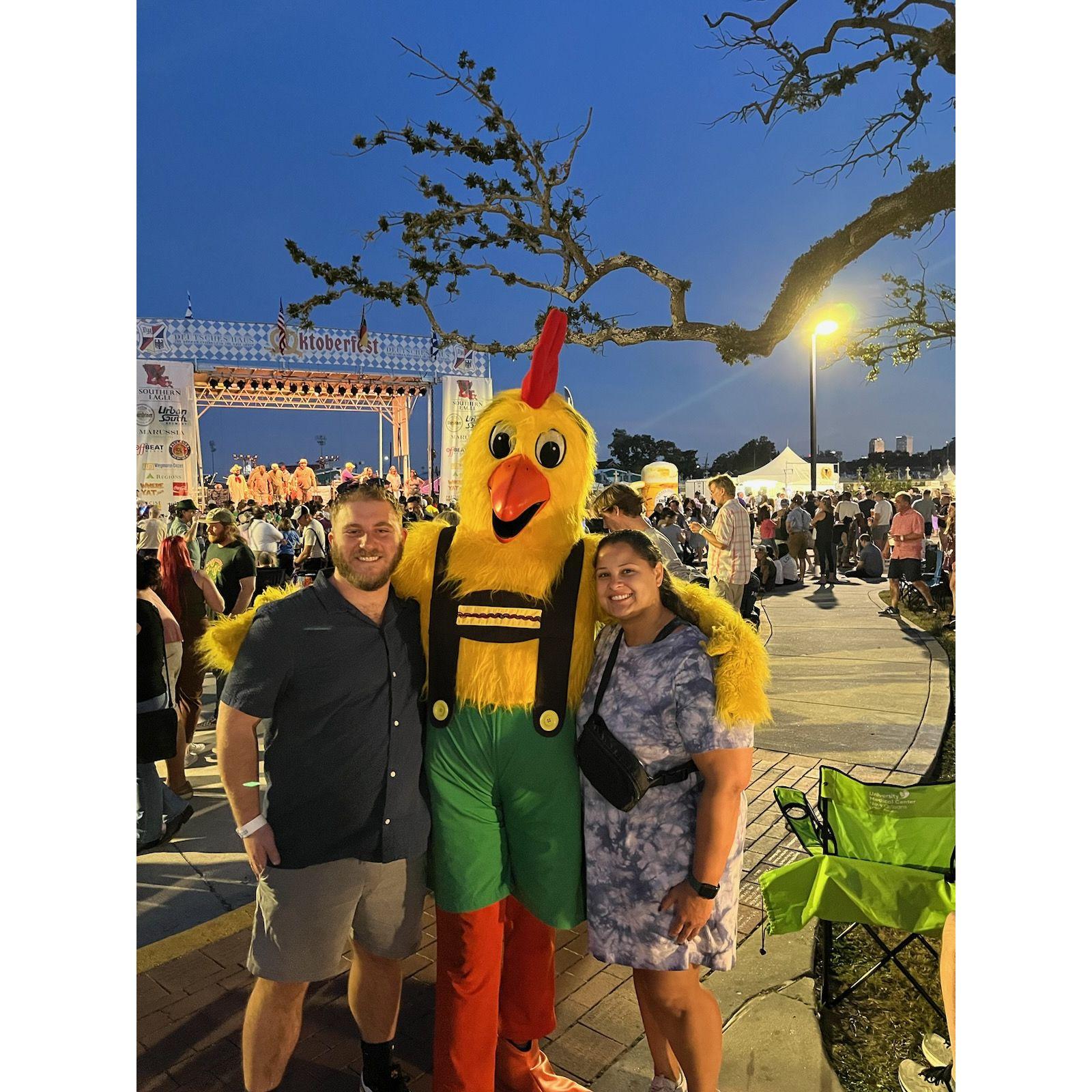 We made it a tradition! This is our second year at Oktoberfest!