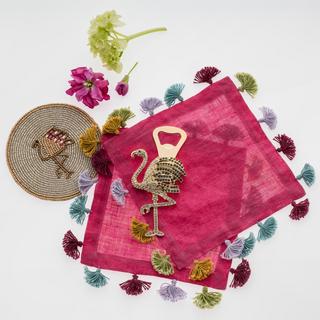 Tassel Cocktail Napkin, Set of 4