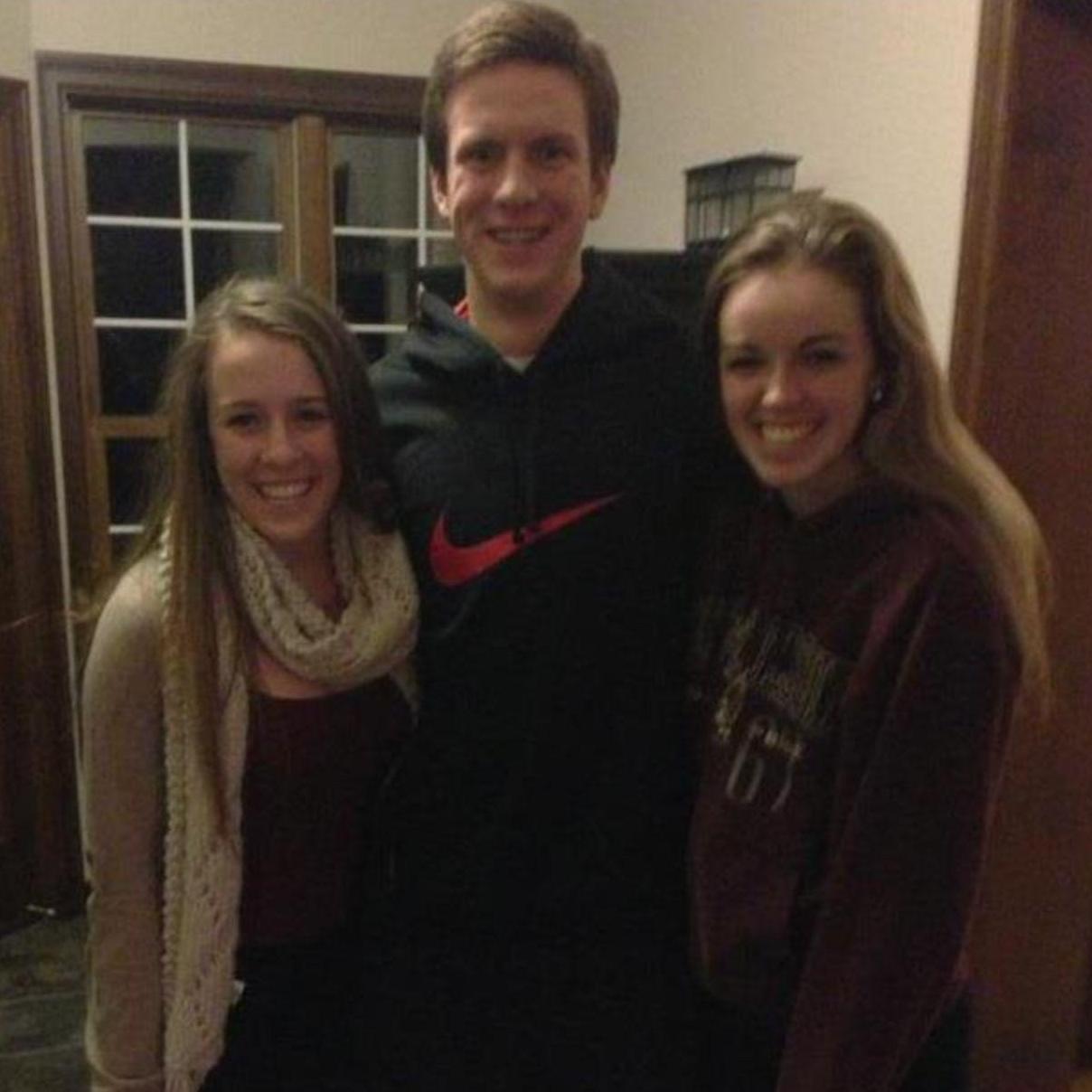 High school 2012: Our first official picture together (this just so happened to be Kelly's profile picture on Facebook for a while)