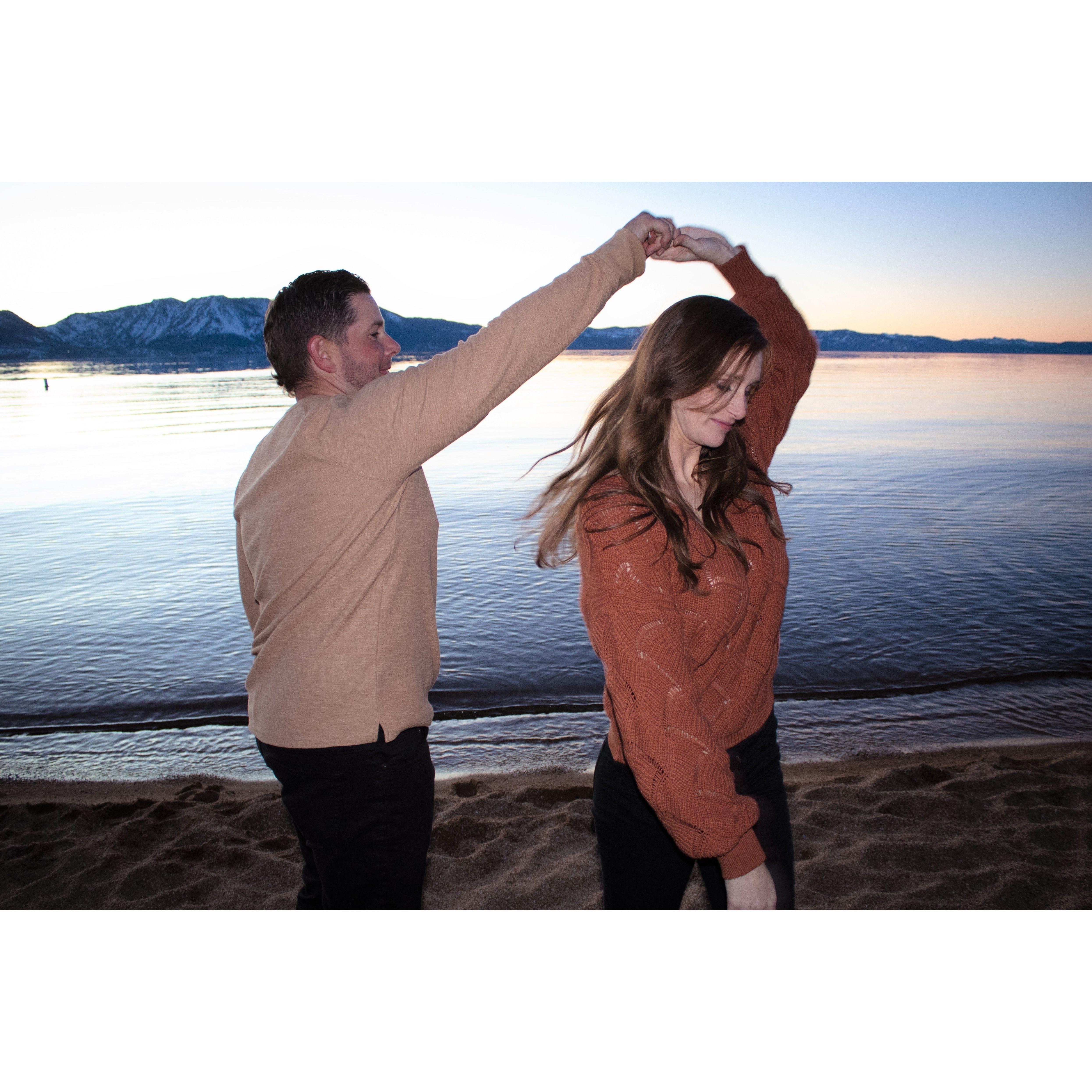 Dancing in Tahoe