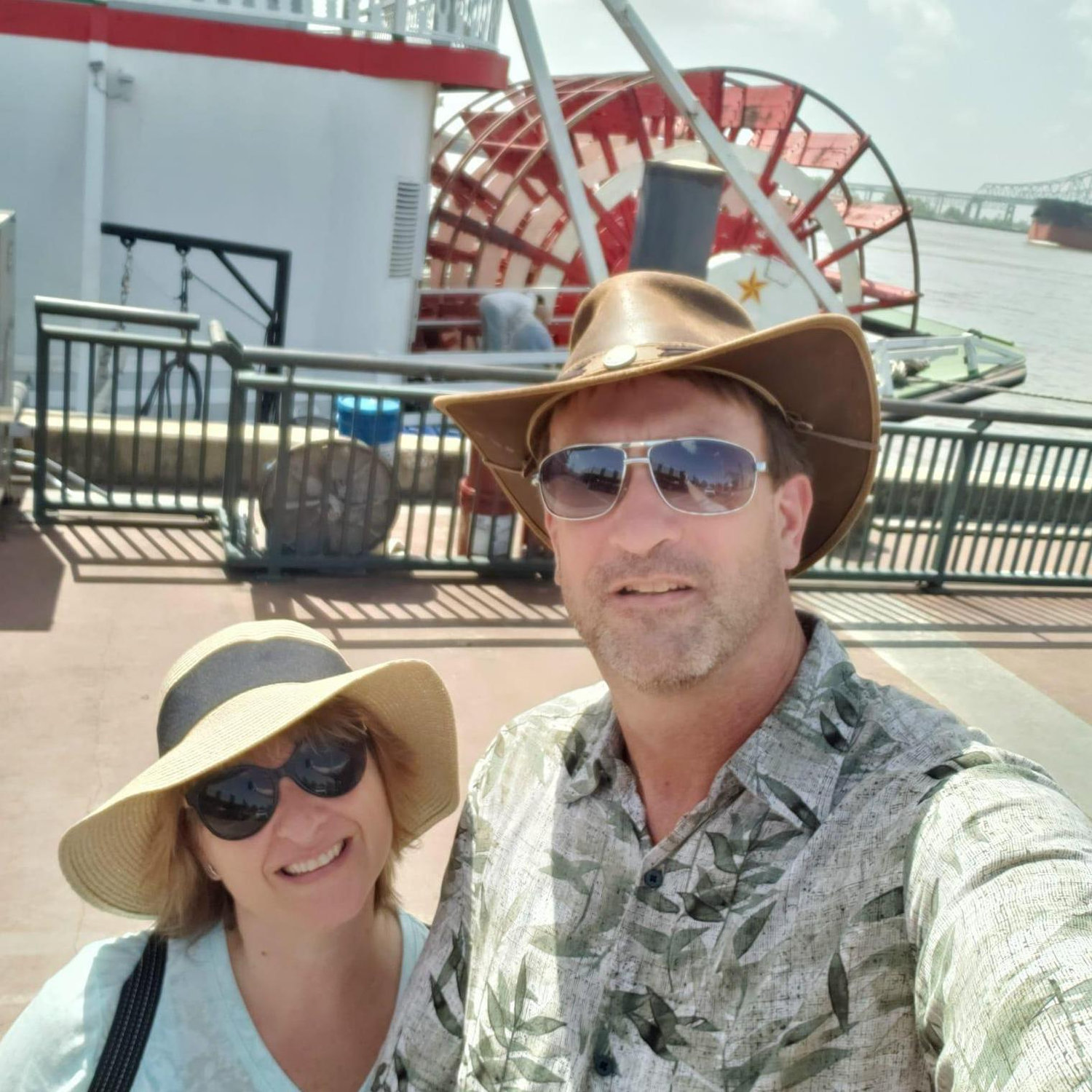 It's the paddle boat "they call the City of New Orleans"