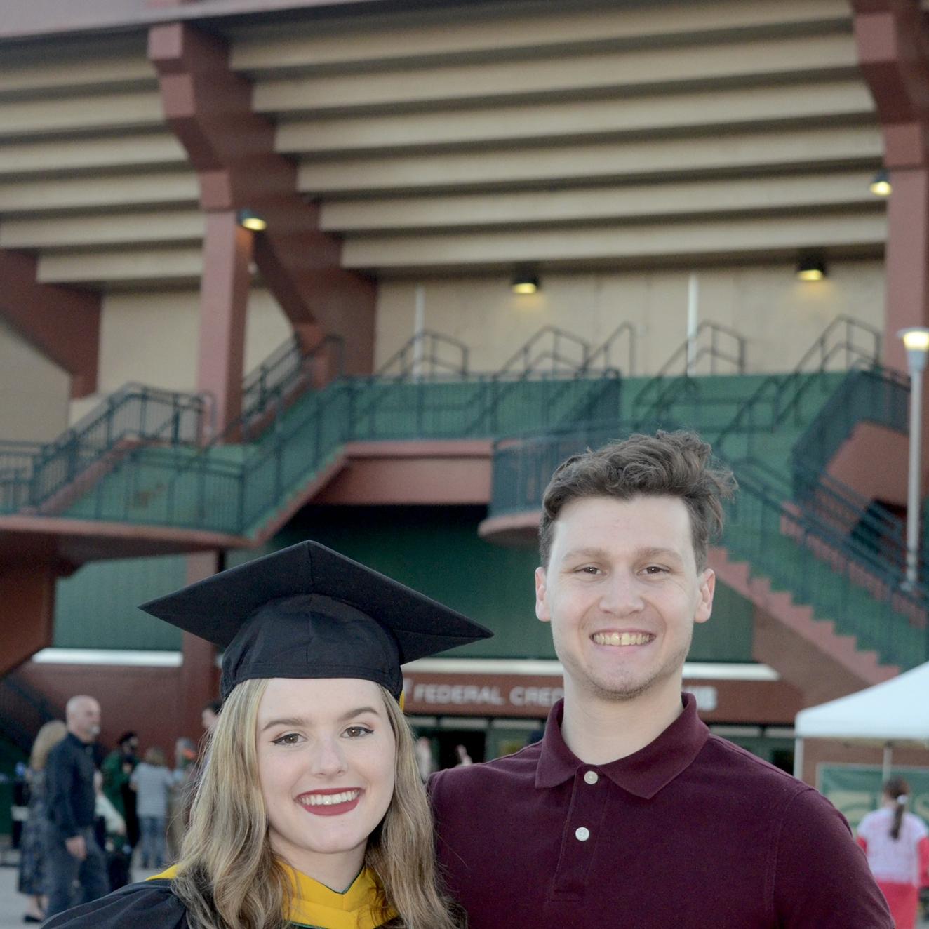 Tina’s first master’s graduation!!