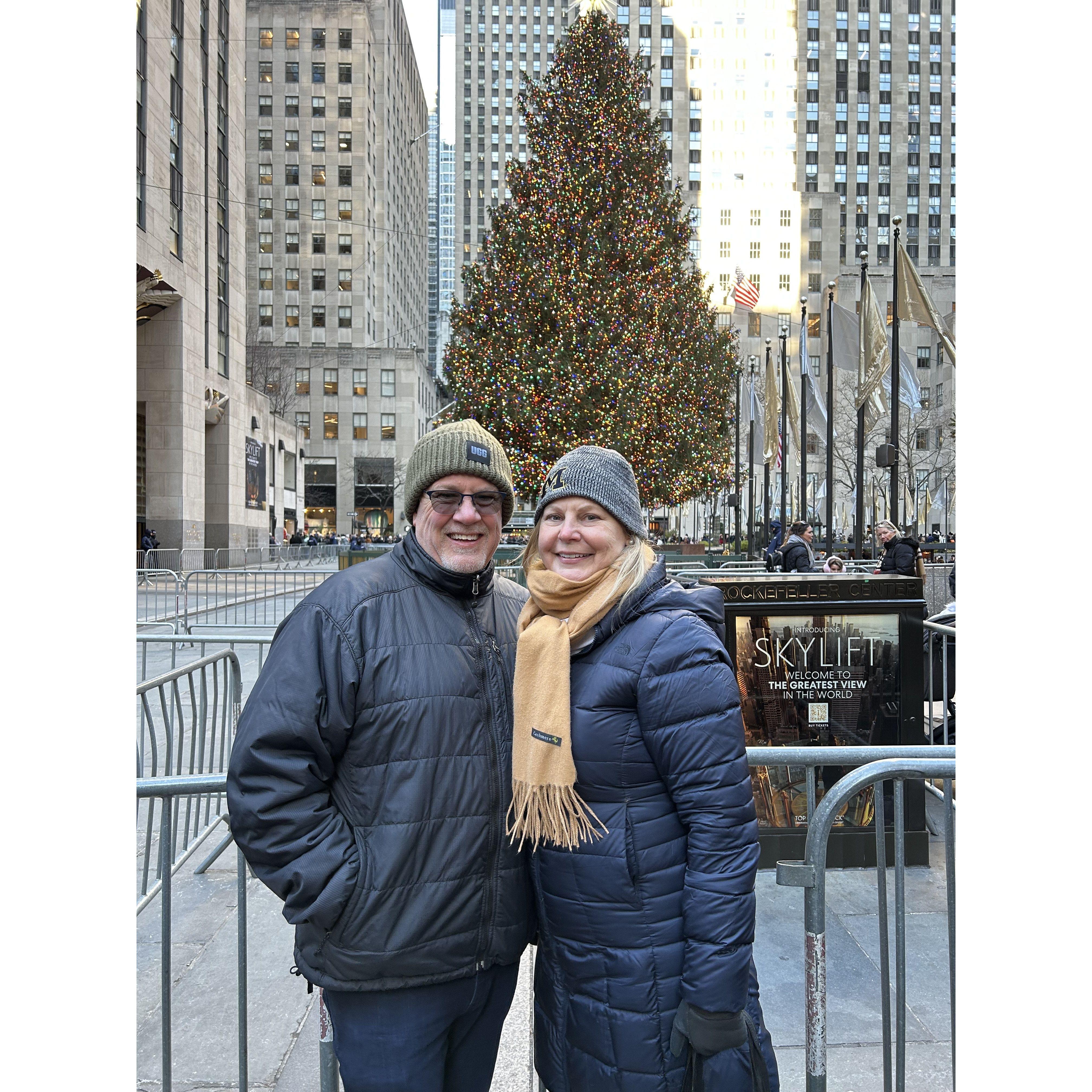 Christmas time in New York