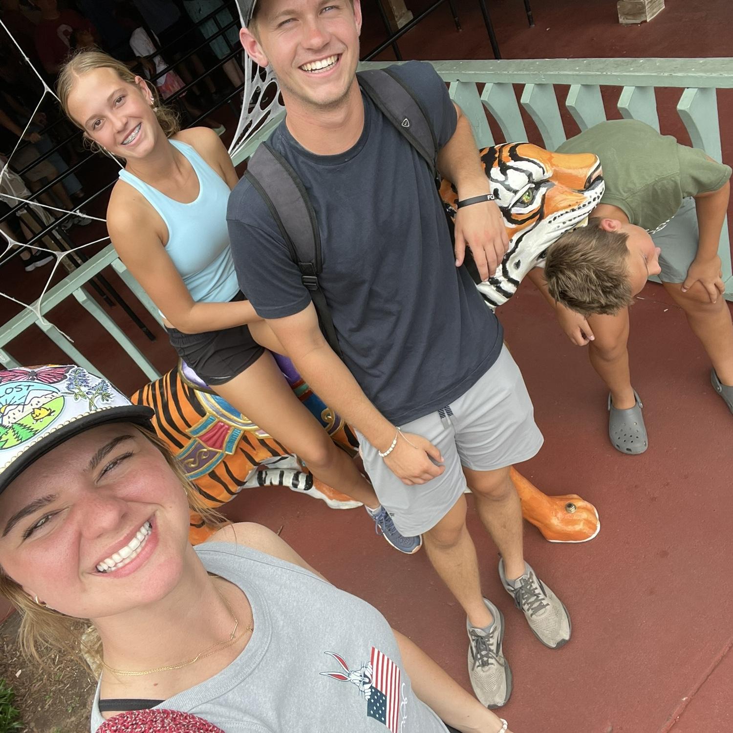 Lots of fun times with Axton’s siblings!