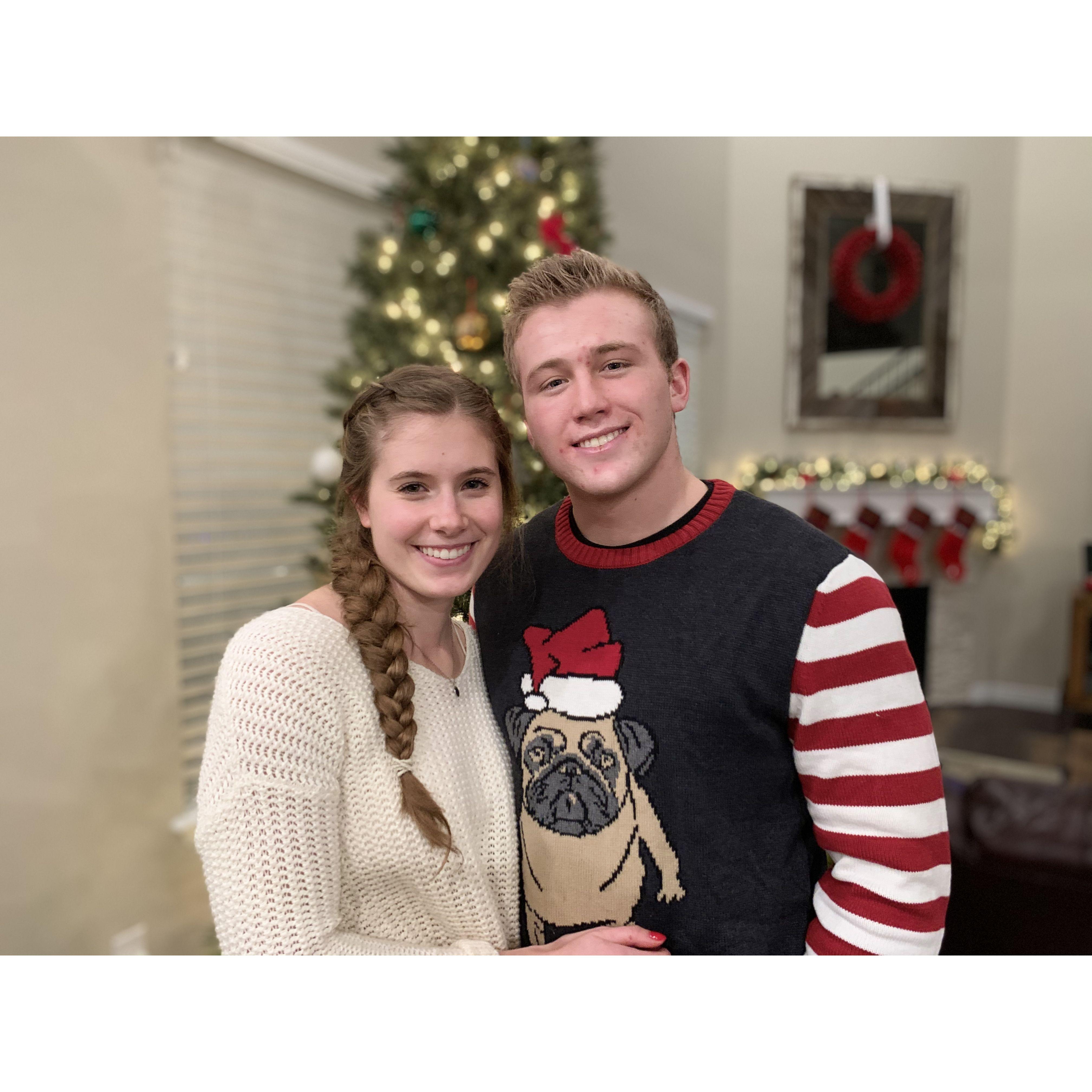 Our first Christmas together 2020