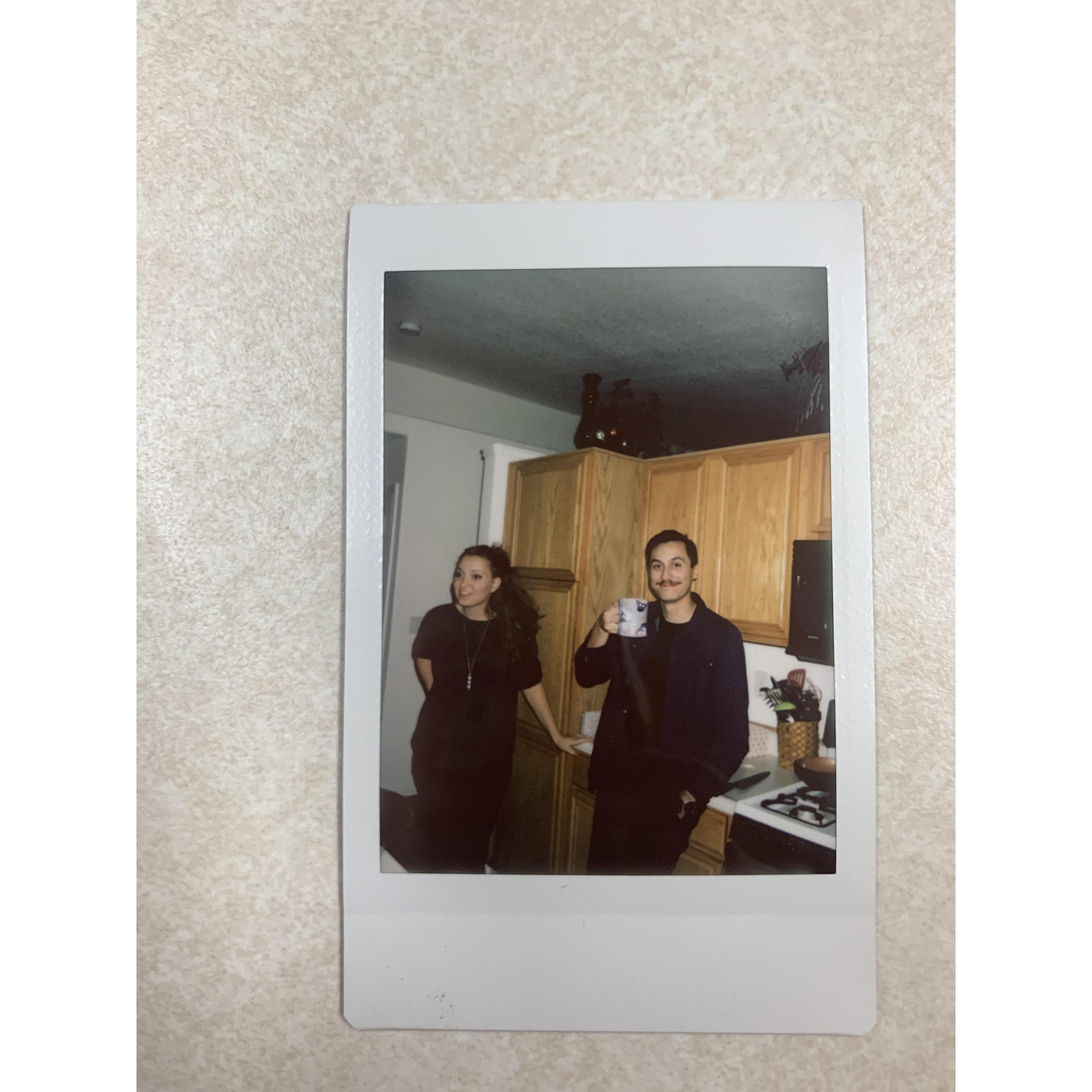 So Many Polaroids... our first as a couple