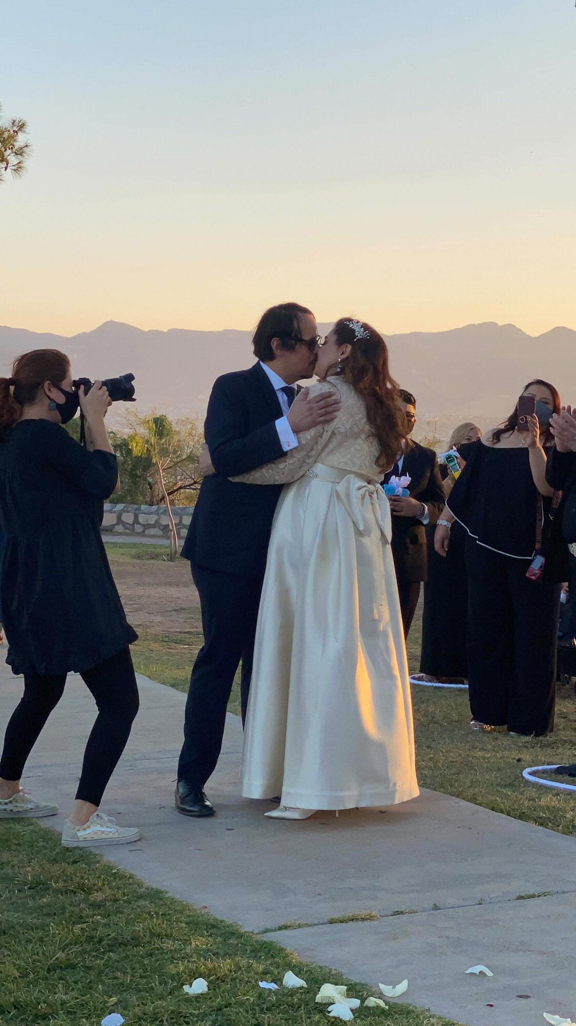 You may kiss the Bride