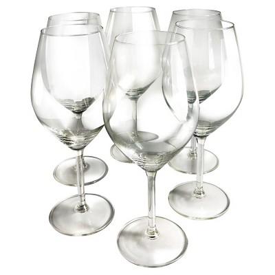 Product description page - Epicureanist Illuminati Red Wine Glasses (Set of 6)