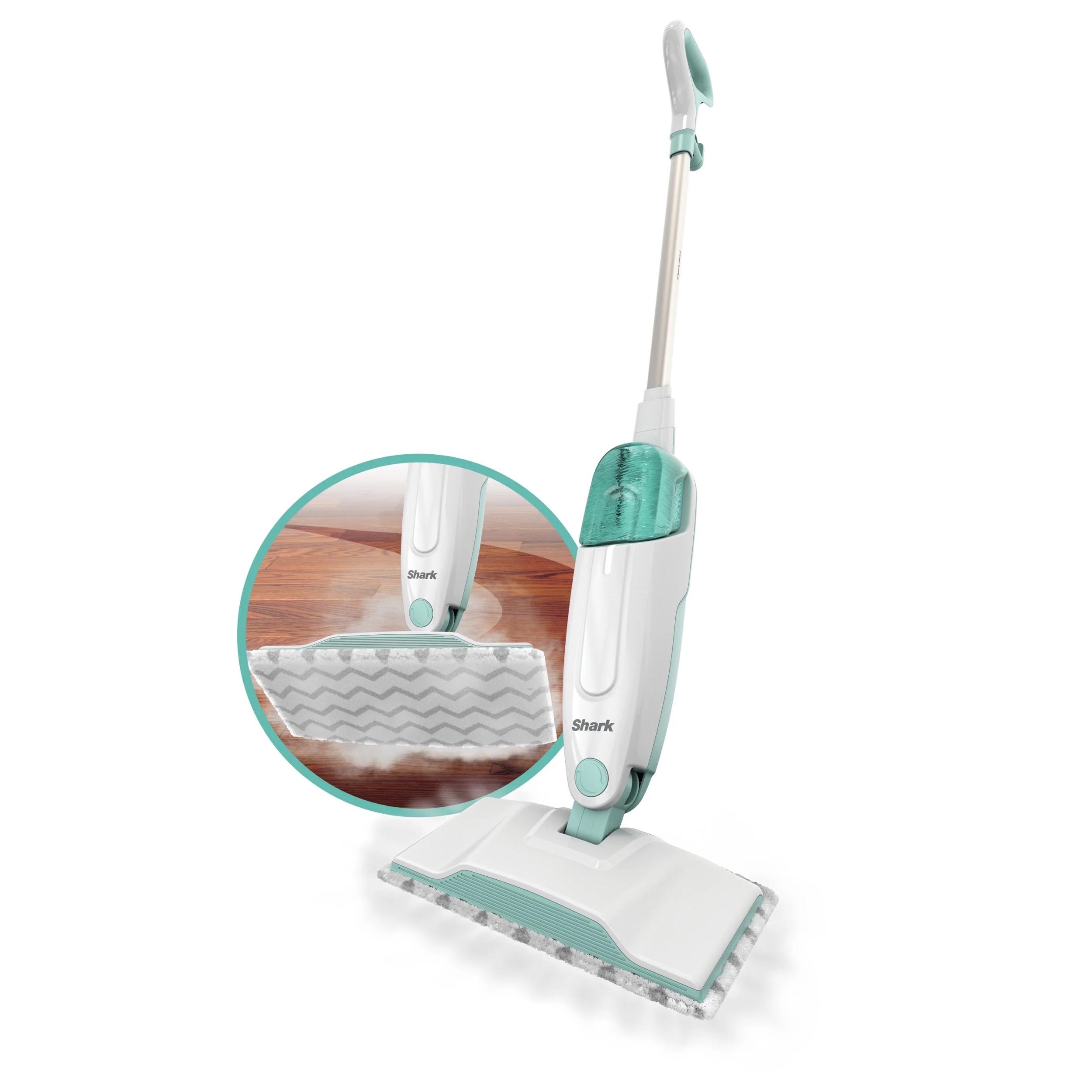 Shark Steam Mop S1000WM Hard Floor Cleaner With XL Removable Water Tank and 18-Foot Power Cord (Renewed)