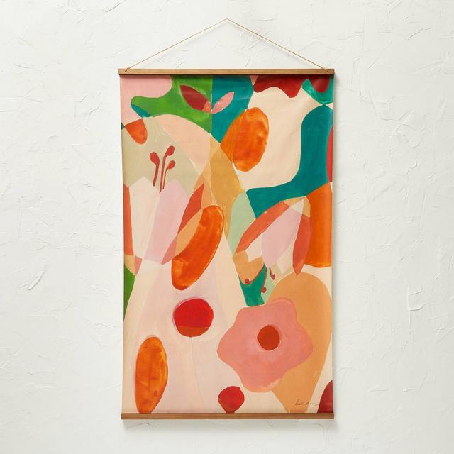 38" x 62" Hanging Wall Tapestry Pink - Opalhouse™ designed with Jungalow™
