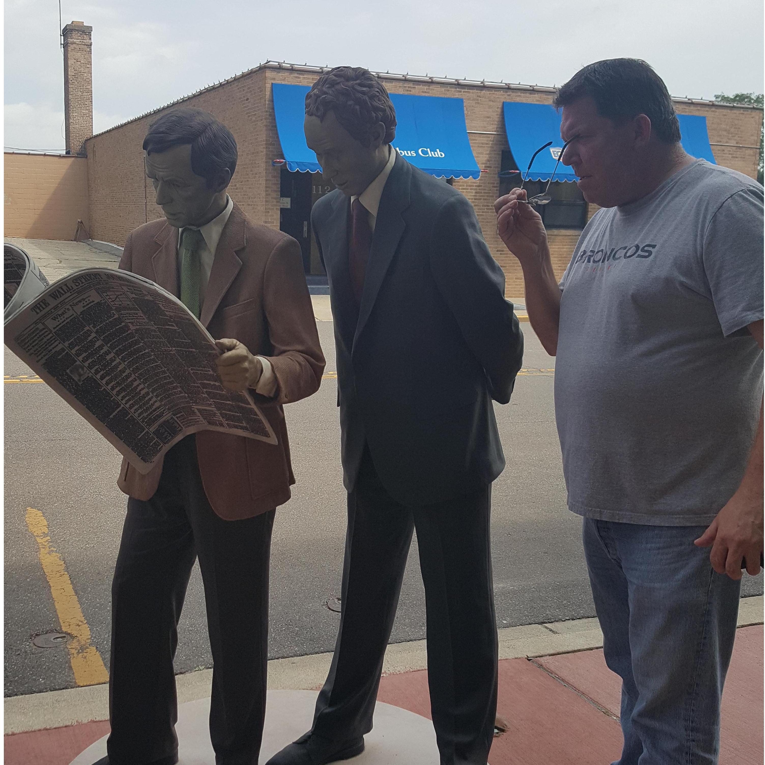 Wandering Elkhart and Goshen looking for statues..