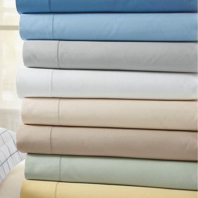 280-Thread-Count Pima Cotton Percale Sheet, Fitted