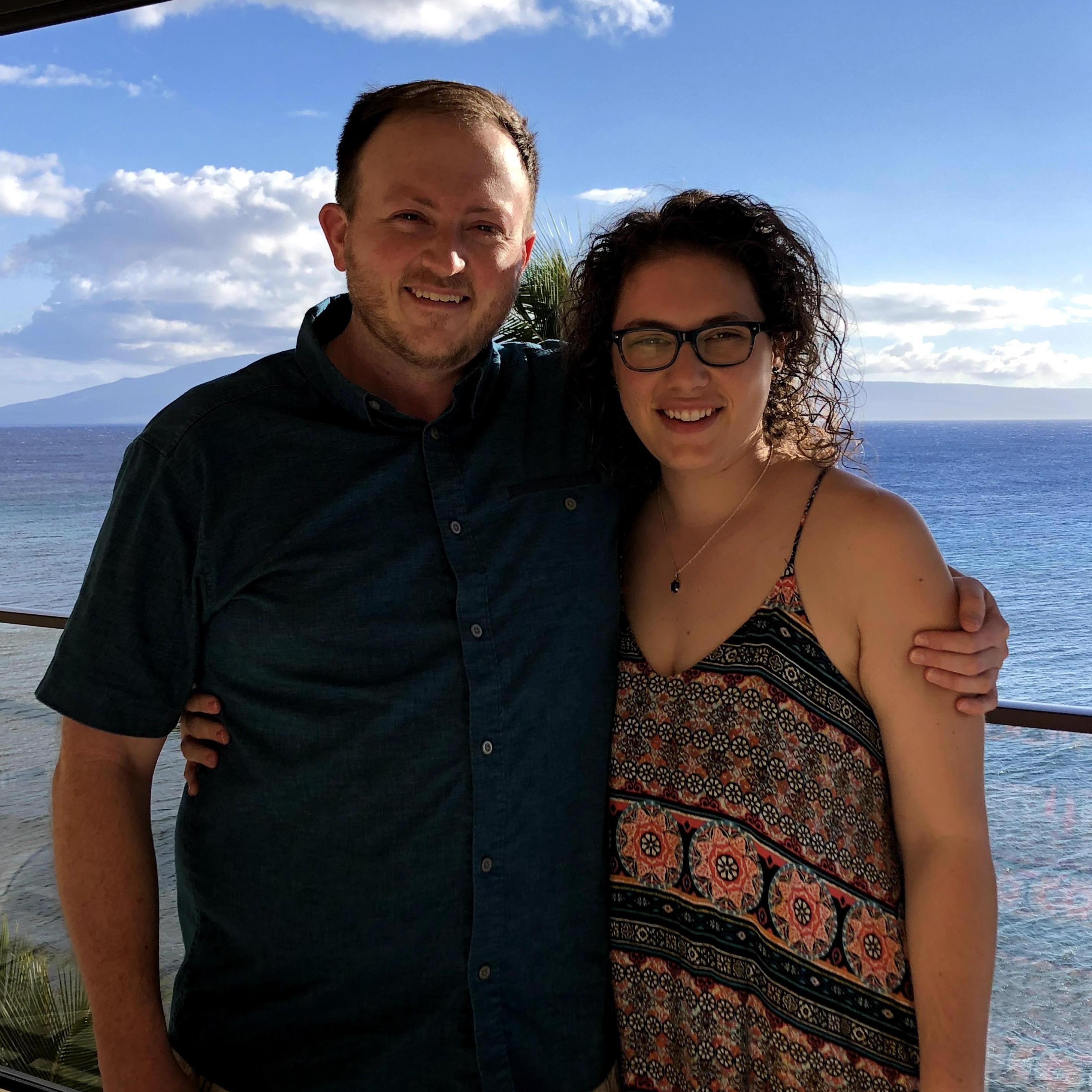 First day in Maui before the proposal