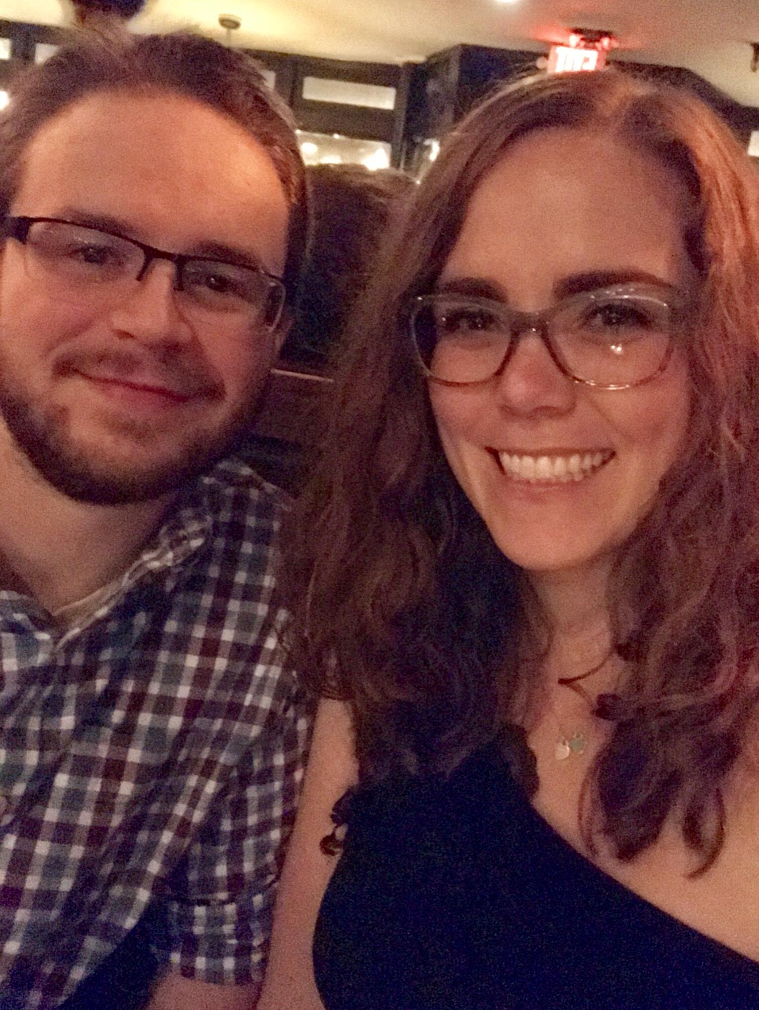 We shared an amazing dinner in the heart of Kingston by the river and took this special photo in August 2017. One of our favorite pictures!