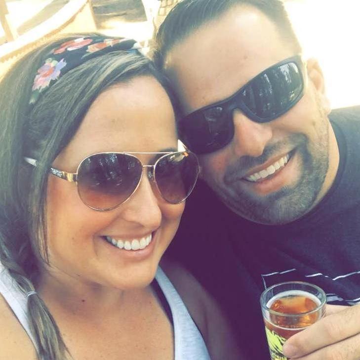 Date day at the Brewing Lair, a chill, quiet brewery nestled up in the Sierra Nevada mountains! One of our favorite spots!