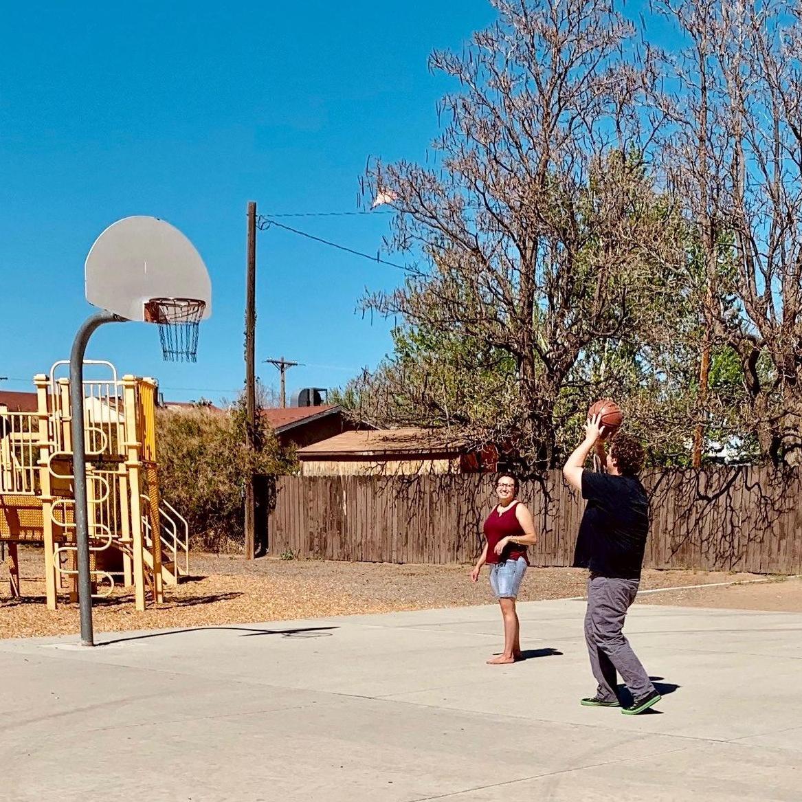 Reliving the highschool days for an afternoon. Our skills have… not stood the test of time! Haha
