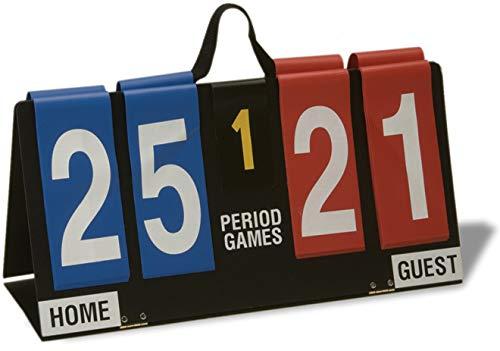 Tandem Deluxe Score Flipper with Handle, Portable Tabletop Scorekeeper, Scores 1-99
