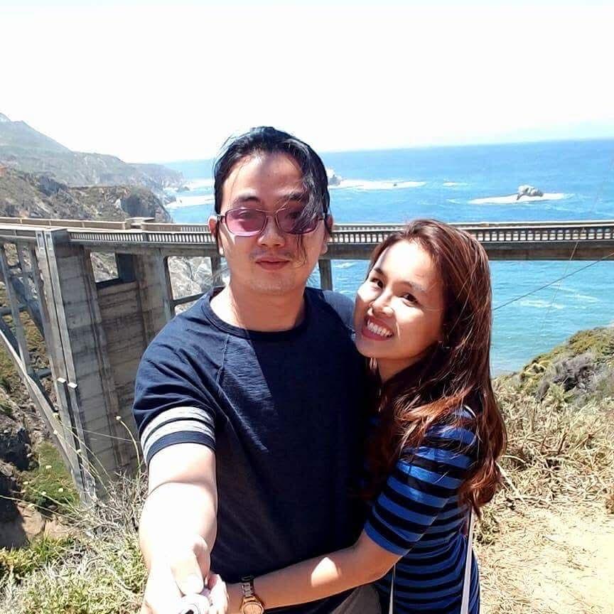 Our first trip as a couple in California in 2017