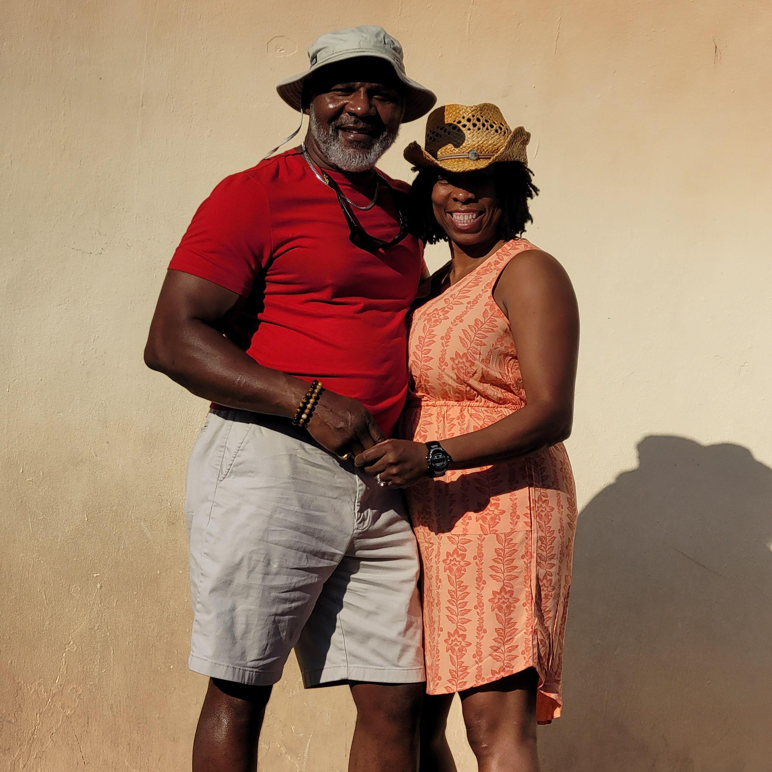 At the pier, Pensacola Beach, FL, Oct 14, (our birth month) 2022