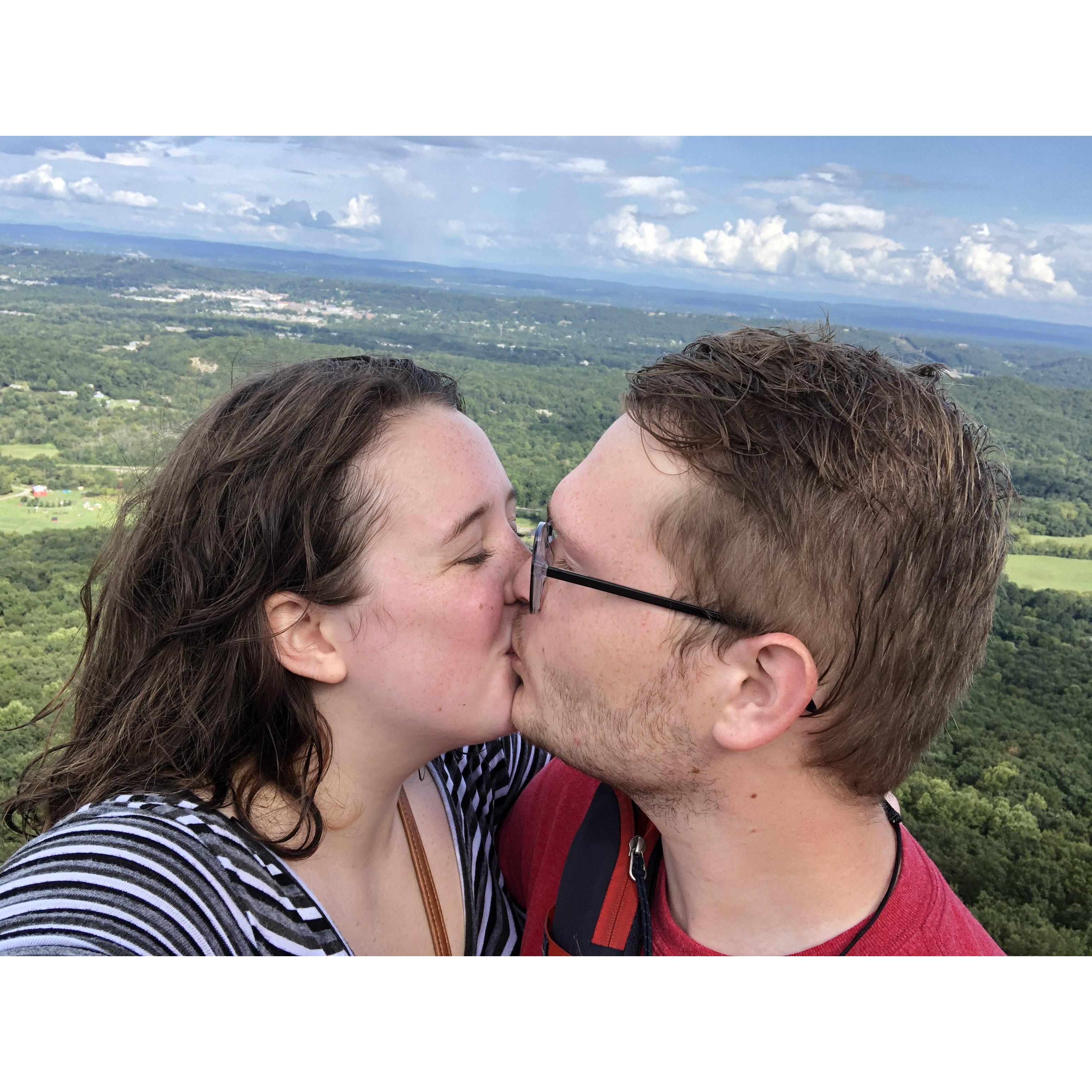 Maria and Michael celebrated making it 3 months without seeing each other during the pandemic. This was the longest they ever went without seeing each other in person.