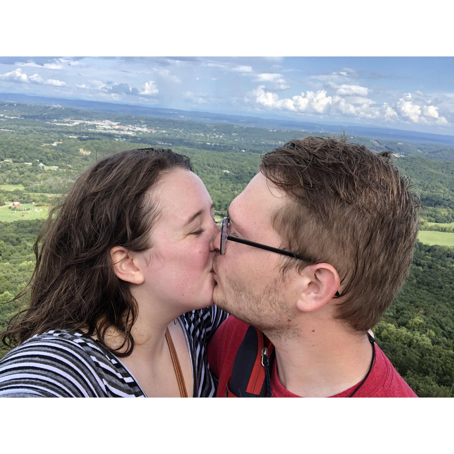 Maria and Michael celebrated making it 3 months without seeing each other during the pandemic. This was the longest they ever went without seeing each other in person.