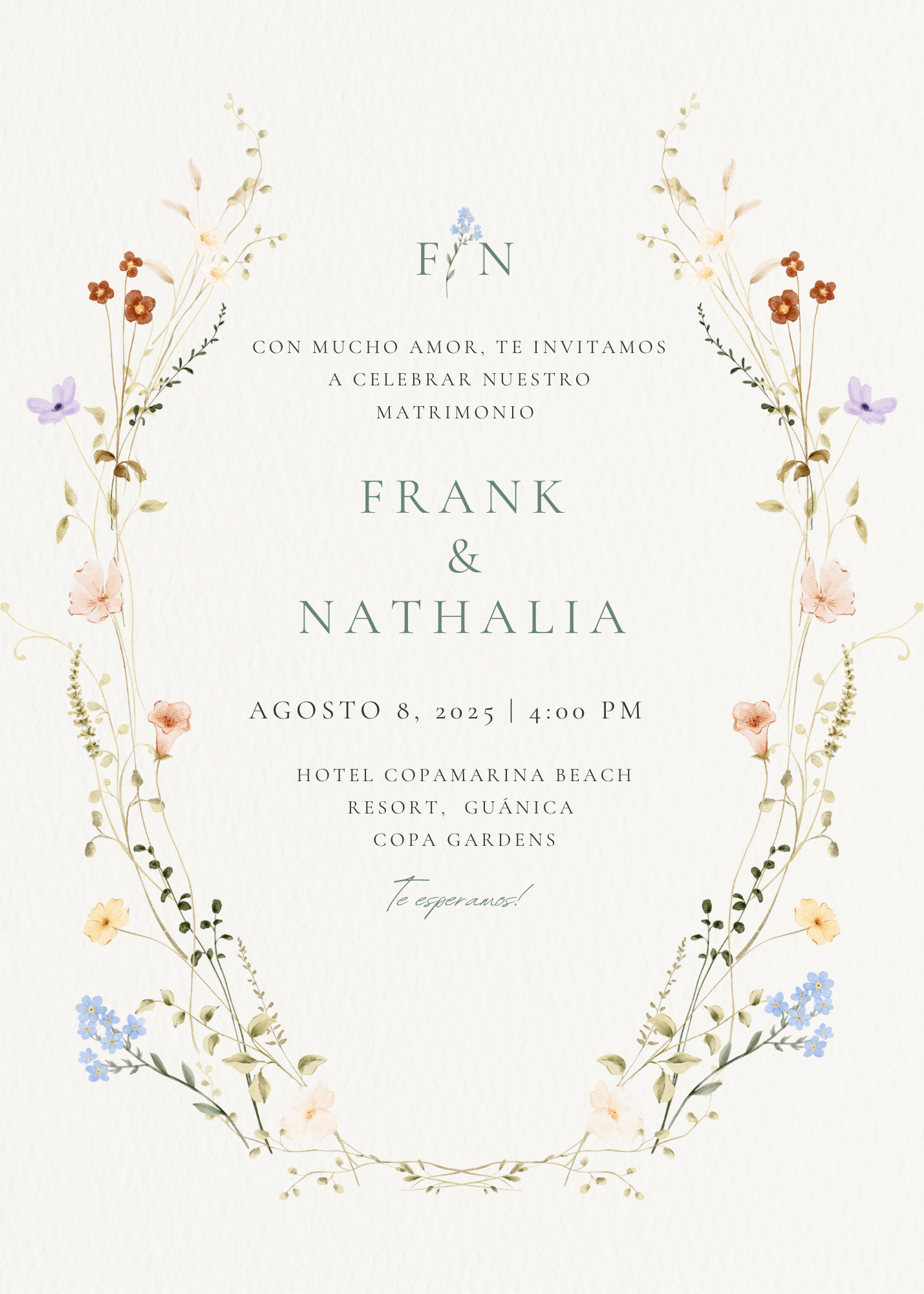 The Wedding Website of Nathalia Rodríguez and Frank Guillén