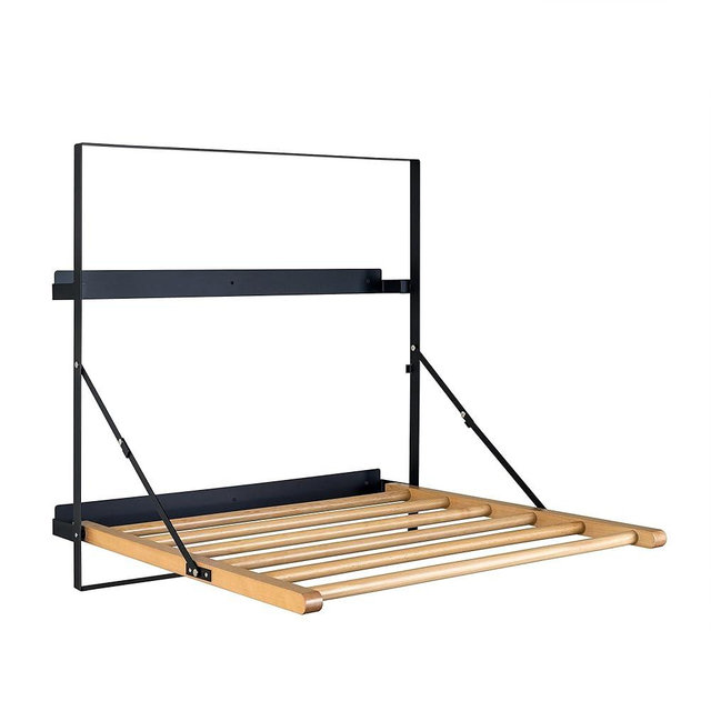 TOMACE Wall Mounted Clothes Drying Rack Laundry Drying Rack Collapsible