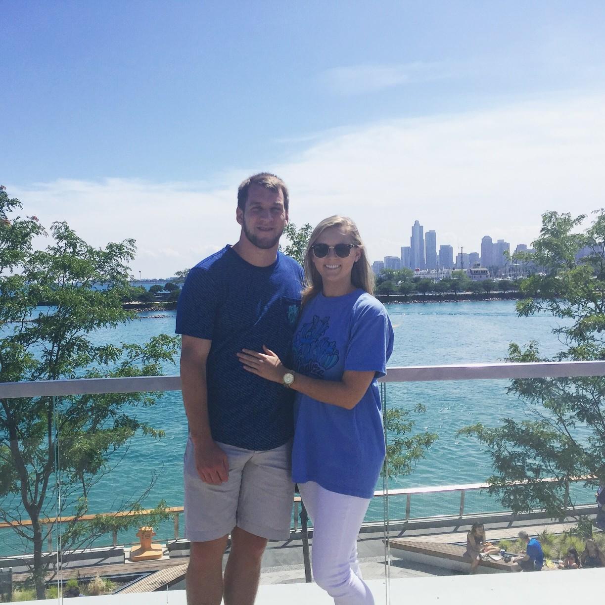 1 year anniversary in Chicago in 2016