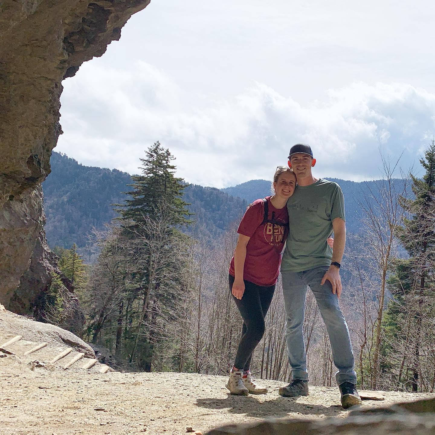 Exploring the Alum Caves in Great Smokey Mountain National Park