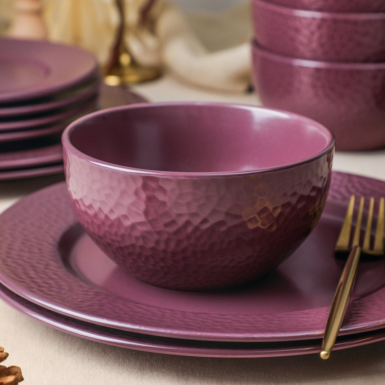 Stone Lain, Topaz 12-Piece Dinnerware Set, Service for 4 | Zola