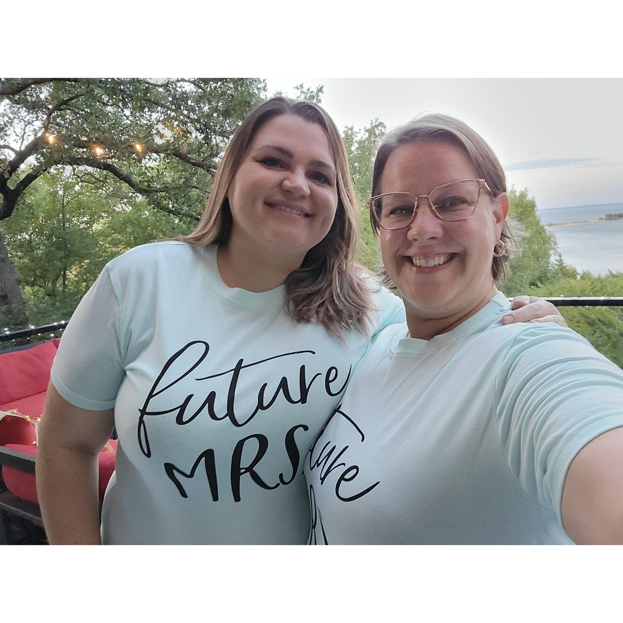 When we both became a Future Mrs!
