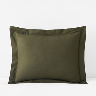 Company Cotton Garment Washed Percale Sham