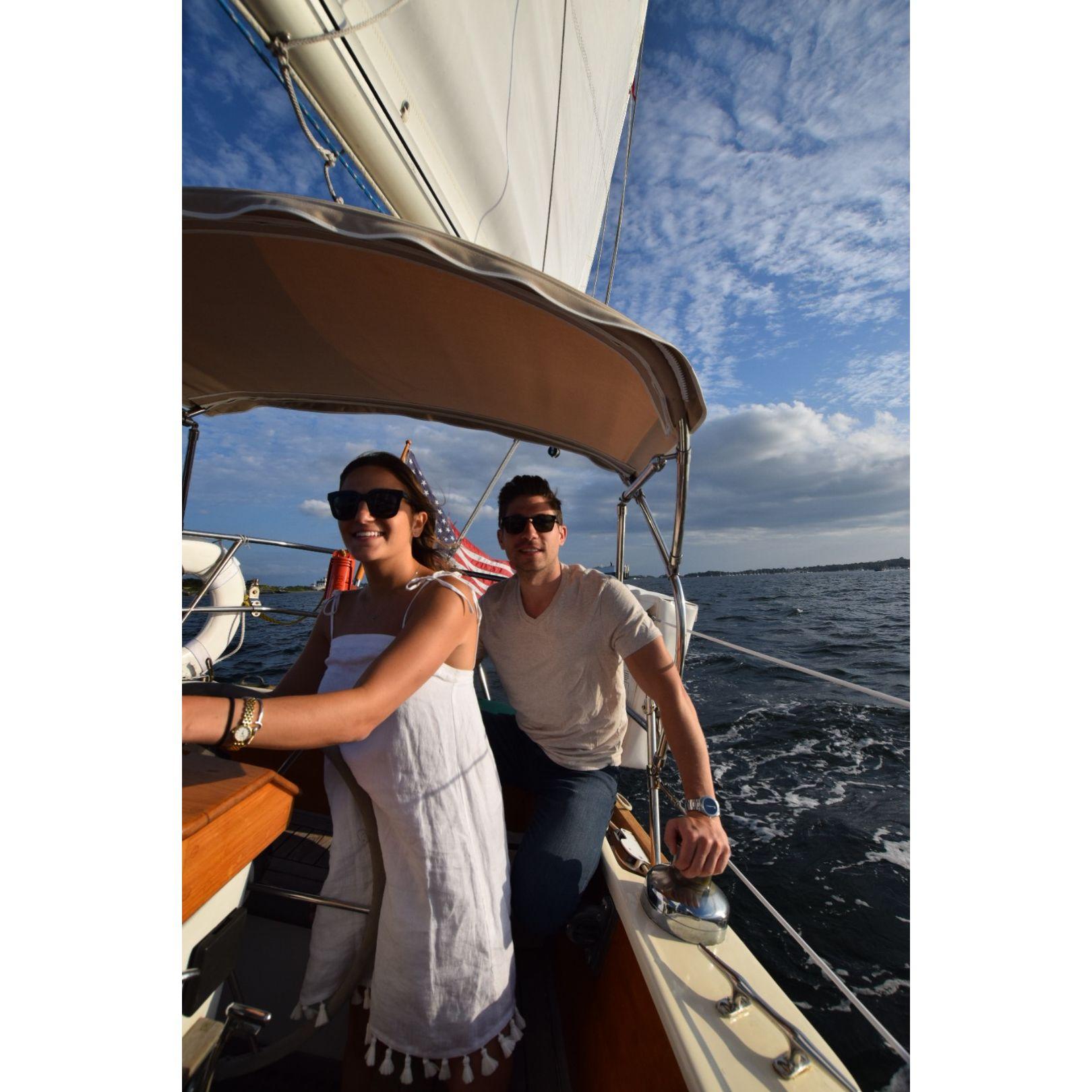 First 'big' trip together! Newport RI (Aug 2018)