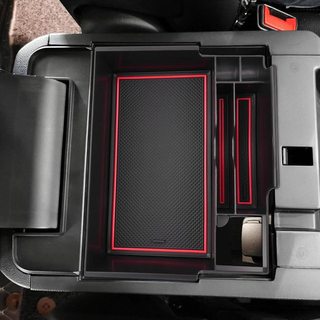 SXCY for 2020-2023 2024 2025 Ford Explorer Center Console Organizer Tray FIT Ford Explorer 2024 2025 Accessories Console Tray for 2020-2025 Ford Explorer Console Organizer 2025 Explorer Accessories