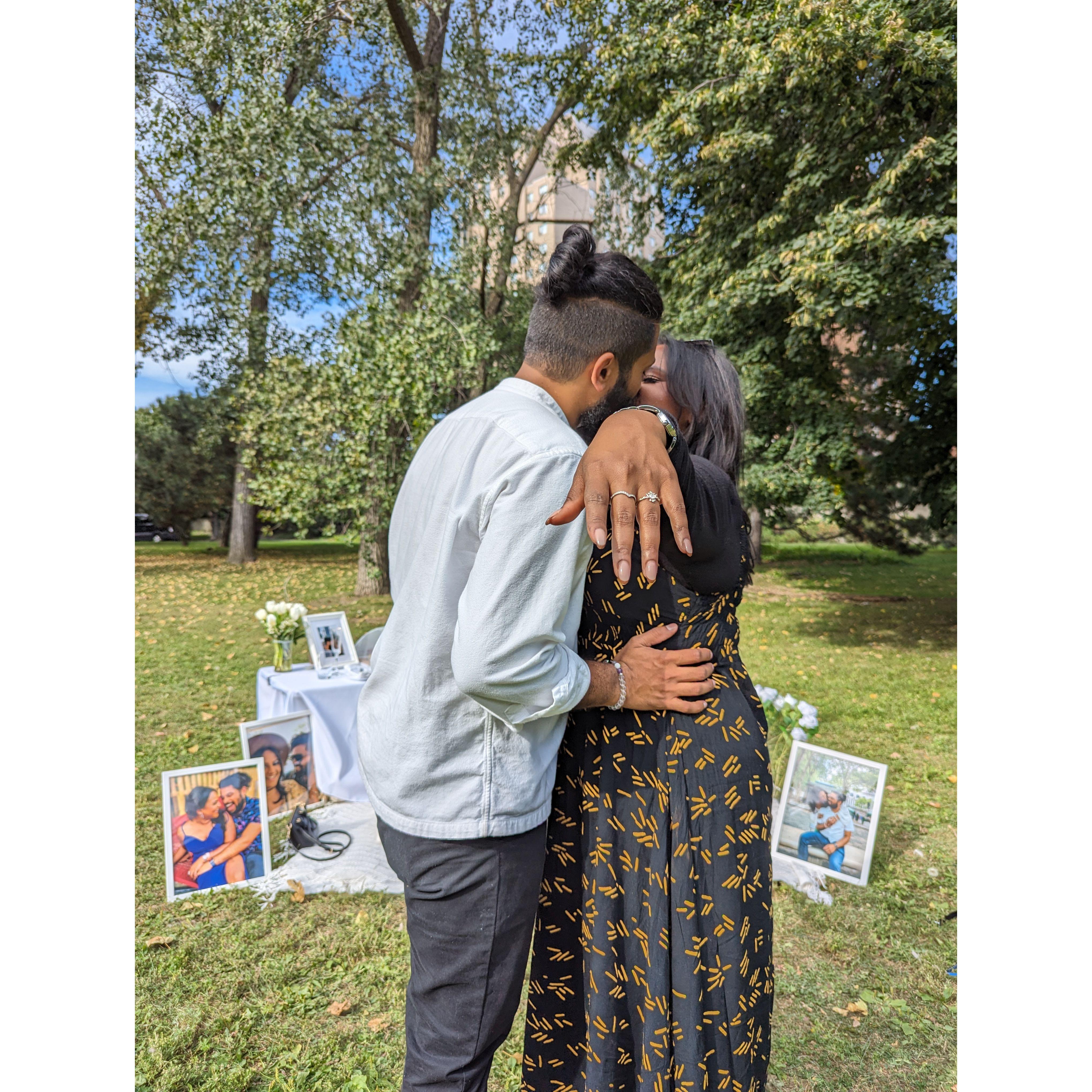 Our Proposal picnic