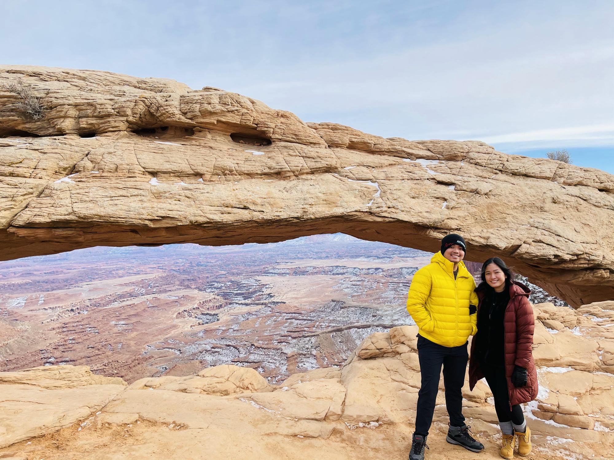 Mesa arch at Canyonlands