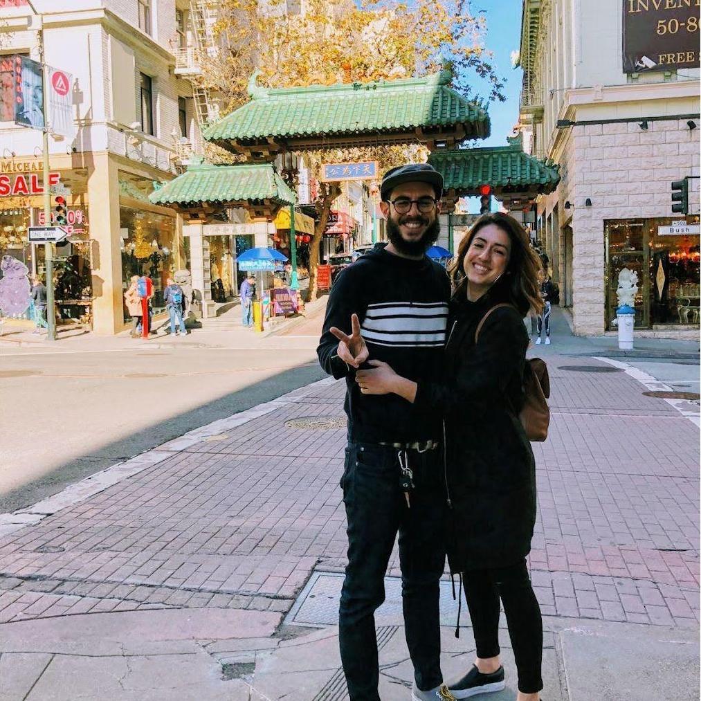 Goofing around in San Francisco