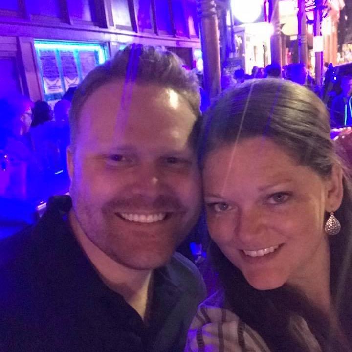 Frenchmen Street in NOLA for Amie's 33rd Birthday