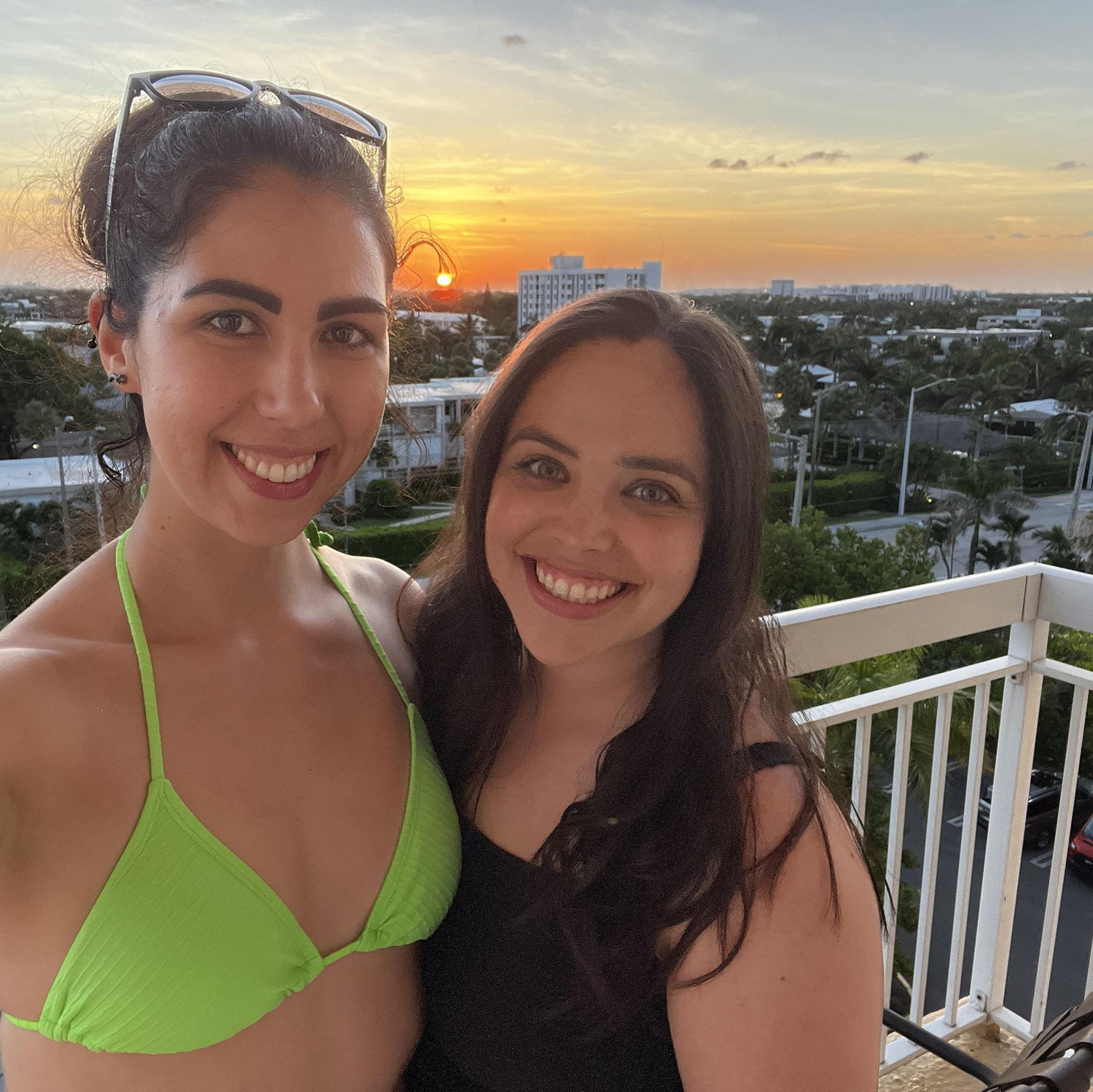 Our second out of state trip in Florida. Fun fact: We almost got attacked by a shark AFTER Christa was convinced to go in the water.