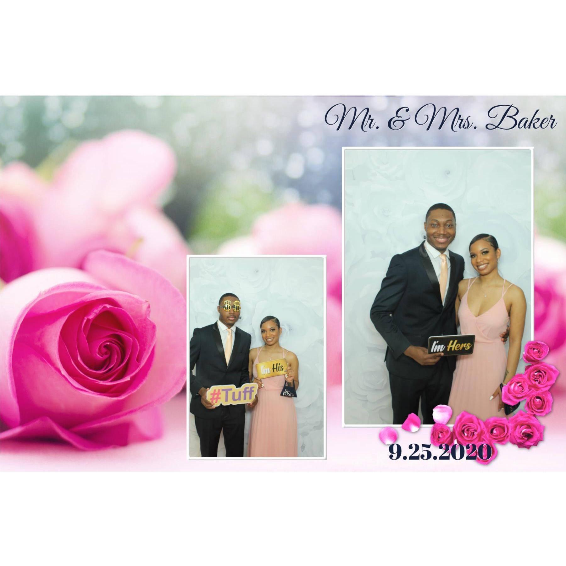 We had a great time at Davine and Abraham’s wedding. Maiya caught the bouquet and David caught the garter!