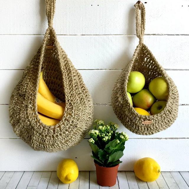 Hanging Jute Basket
