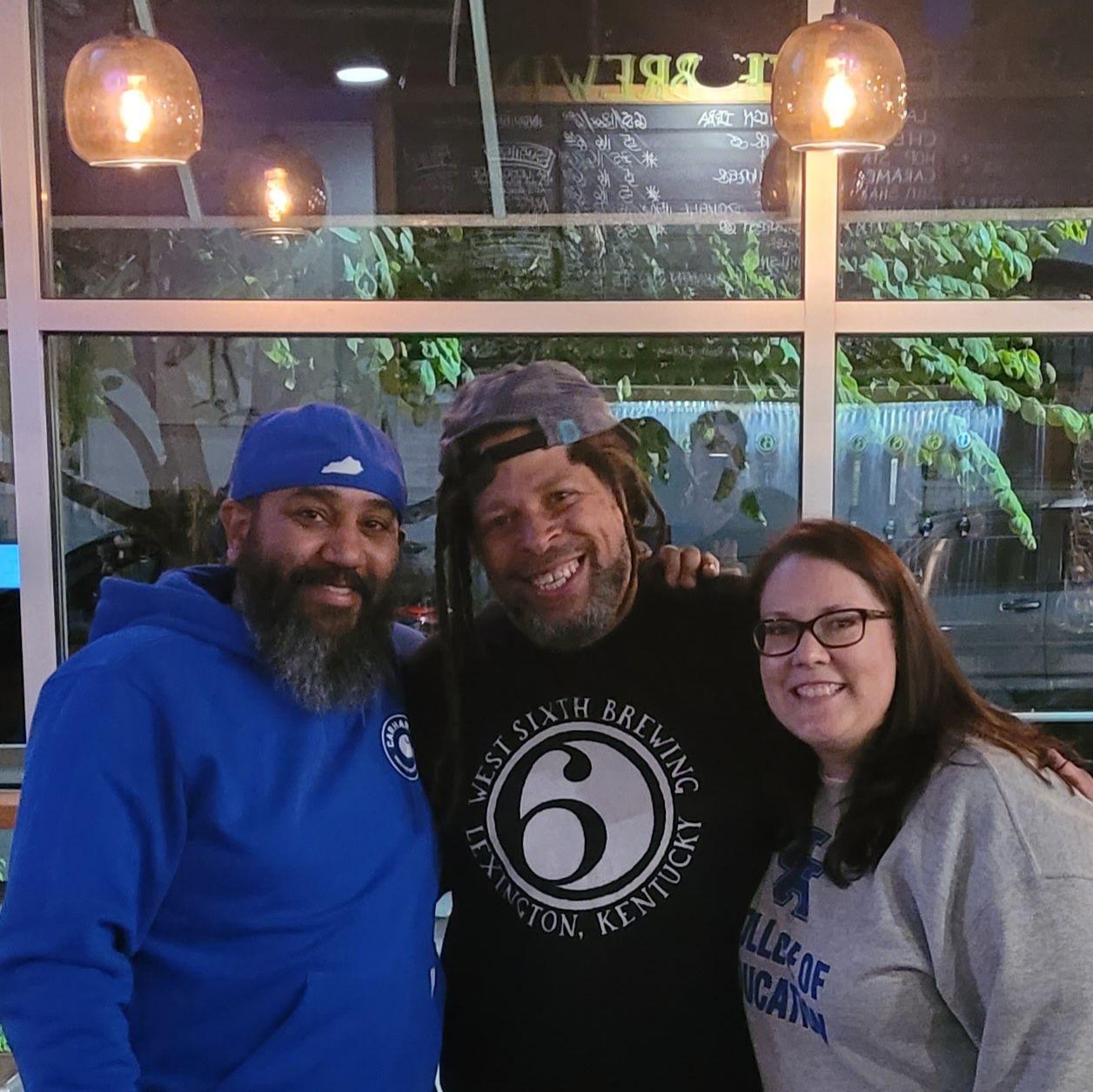 Us with our Officiant (Hendrick)