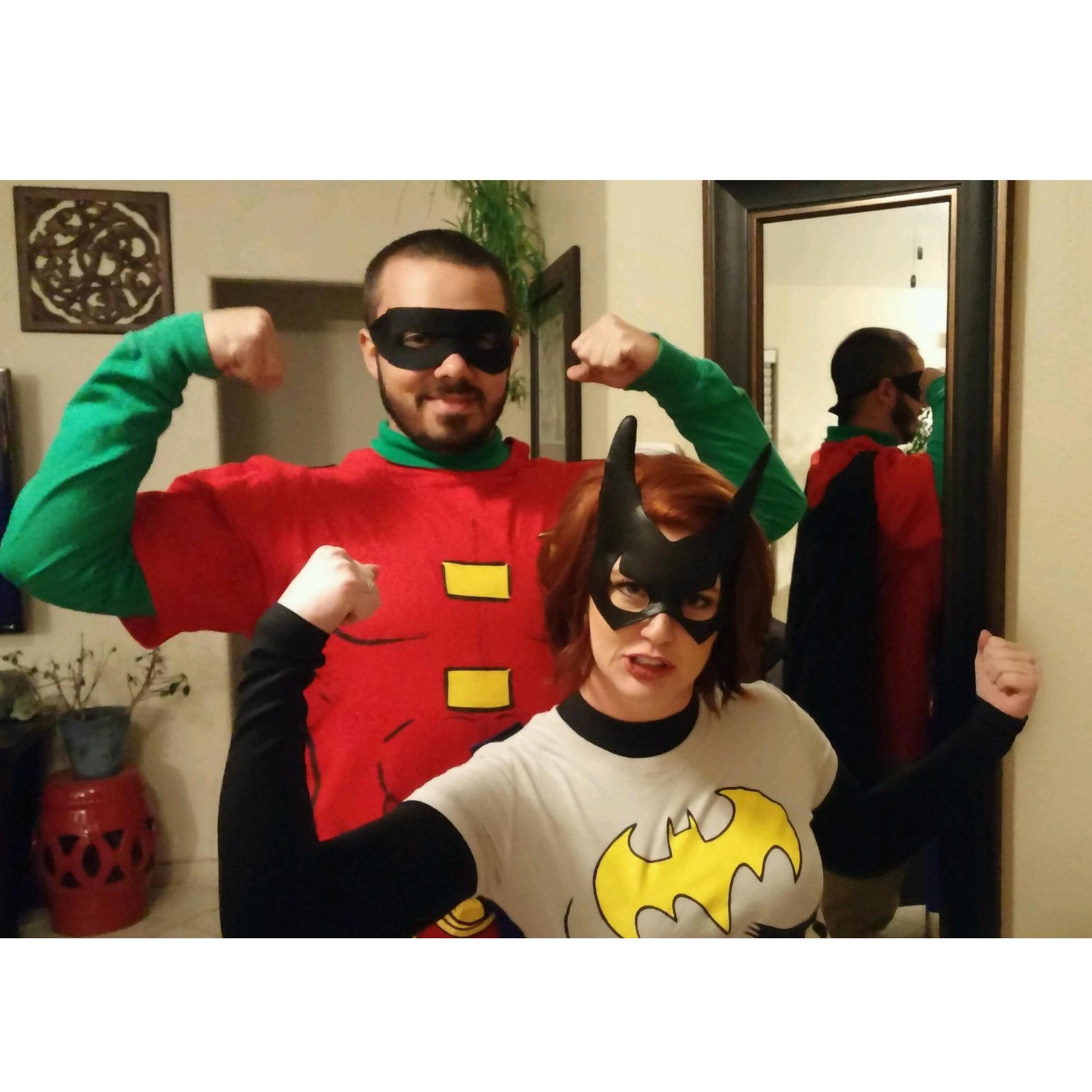 Halloween 2015: Batman and Batgirl at it again!