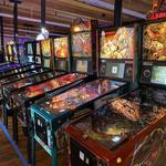 Play pinball at Tycoon Arcade