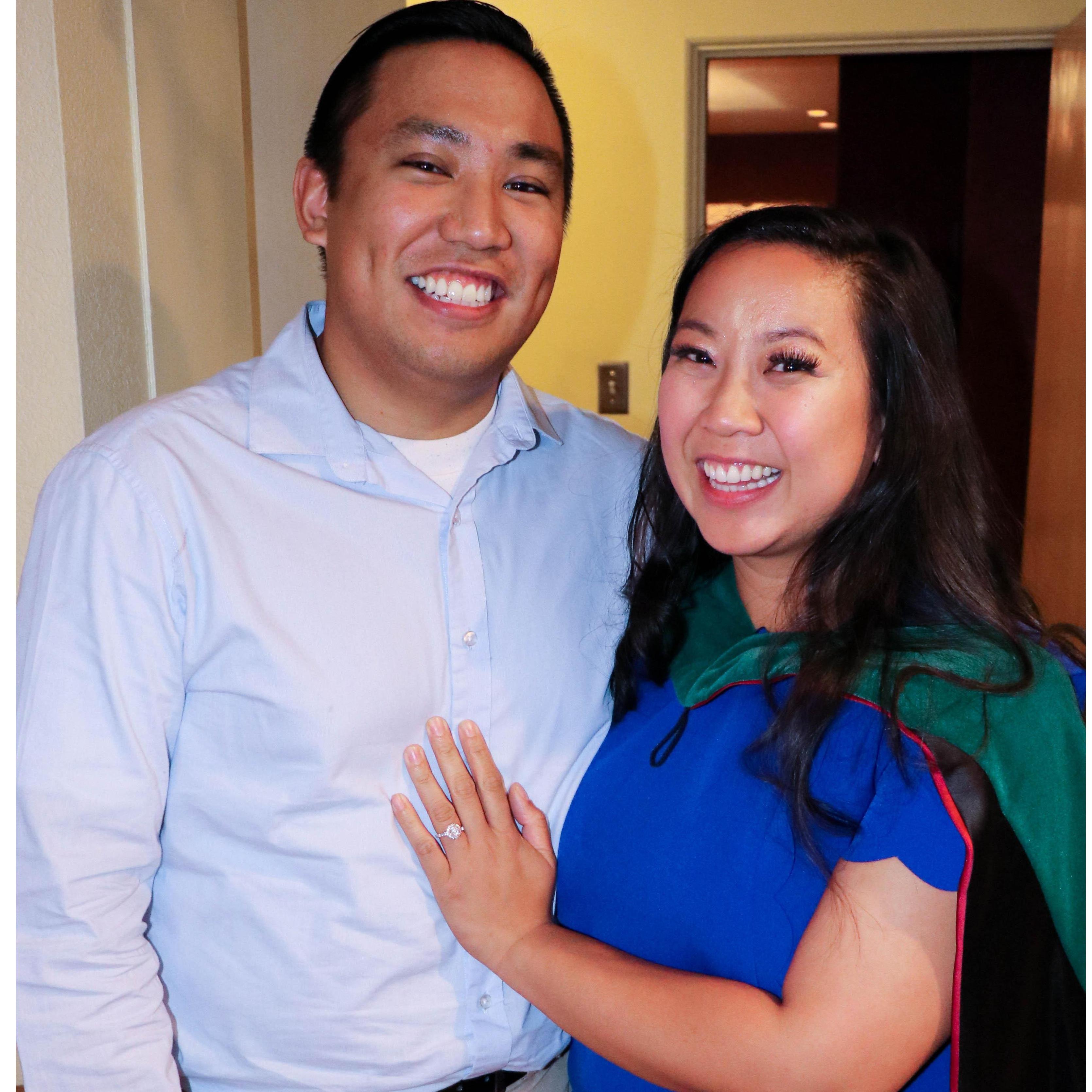 Finally engaged