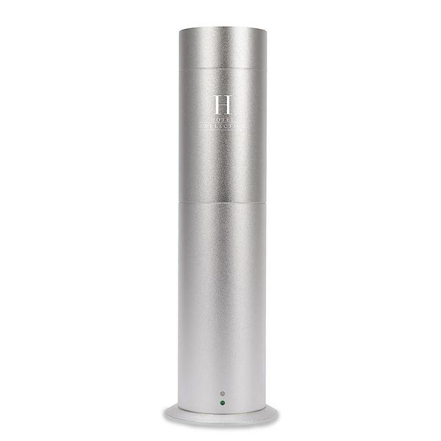 Hotel Collection - Mini Studio Scent Essential Oil Diffuser - Therapeutic Aromatherapy - Cold-Air Diffusion Technology - 400 sq. ft. Coverage - Waterless Air Diffuser for Home, Office & Hotel - Silver