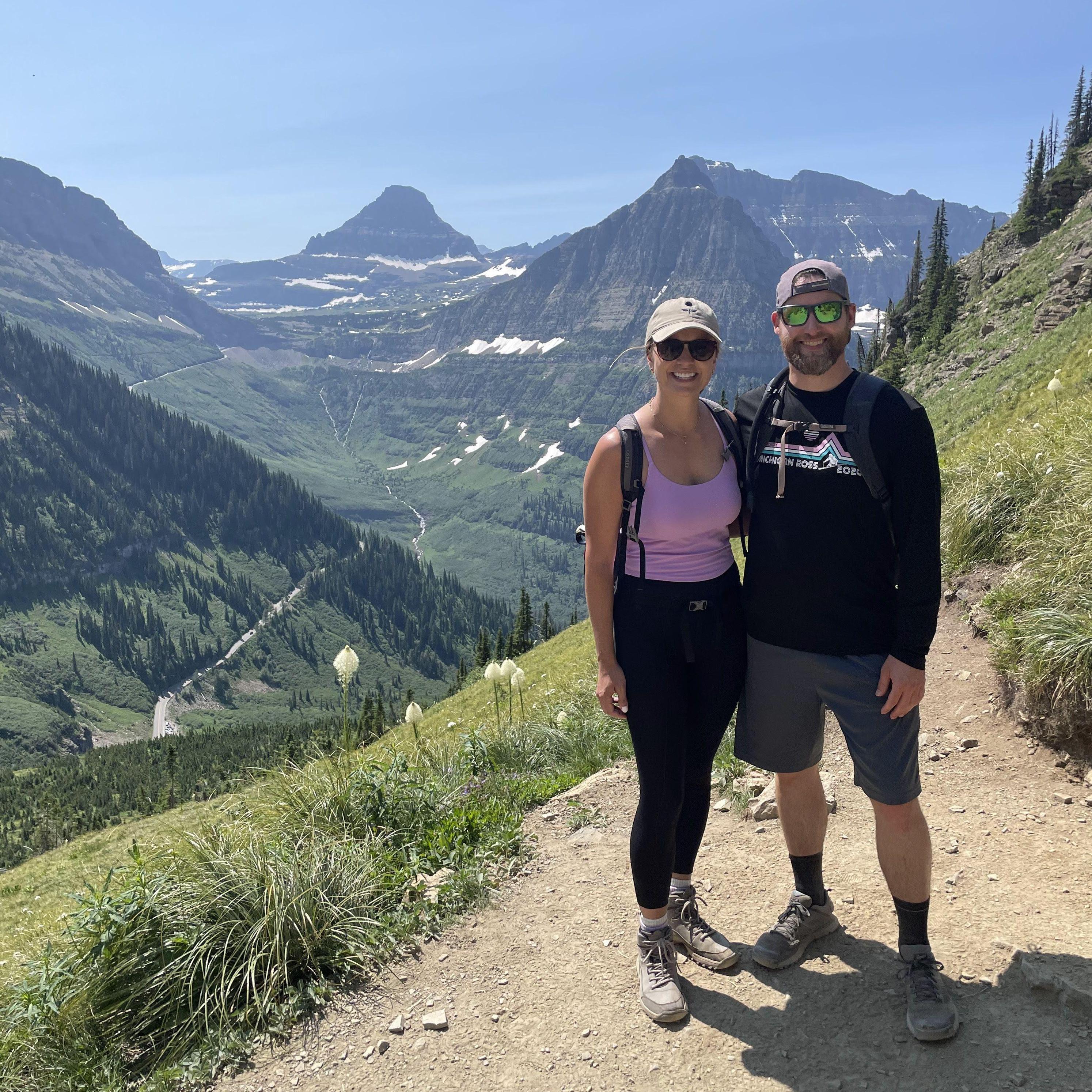 Hiking in Glacier National Park