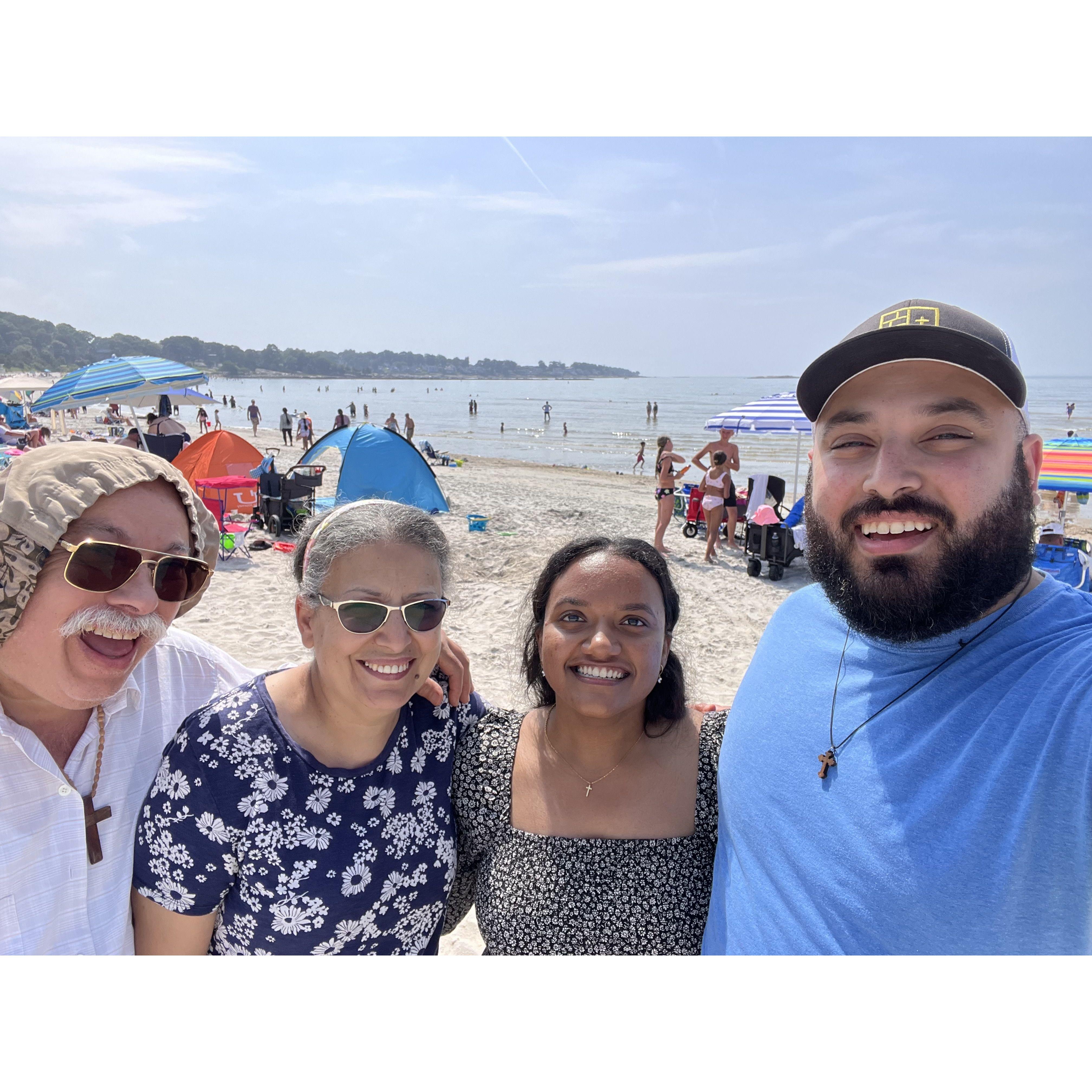 Jancy meets Tony's parents in Connecticut