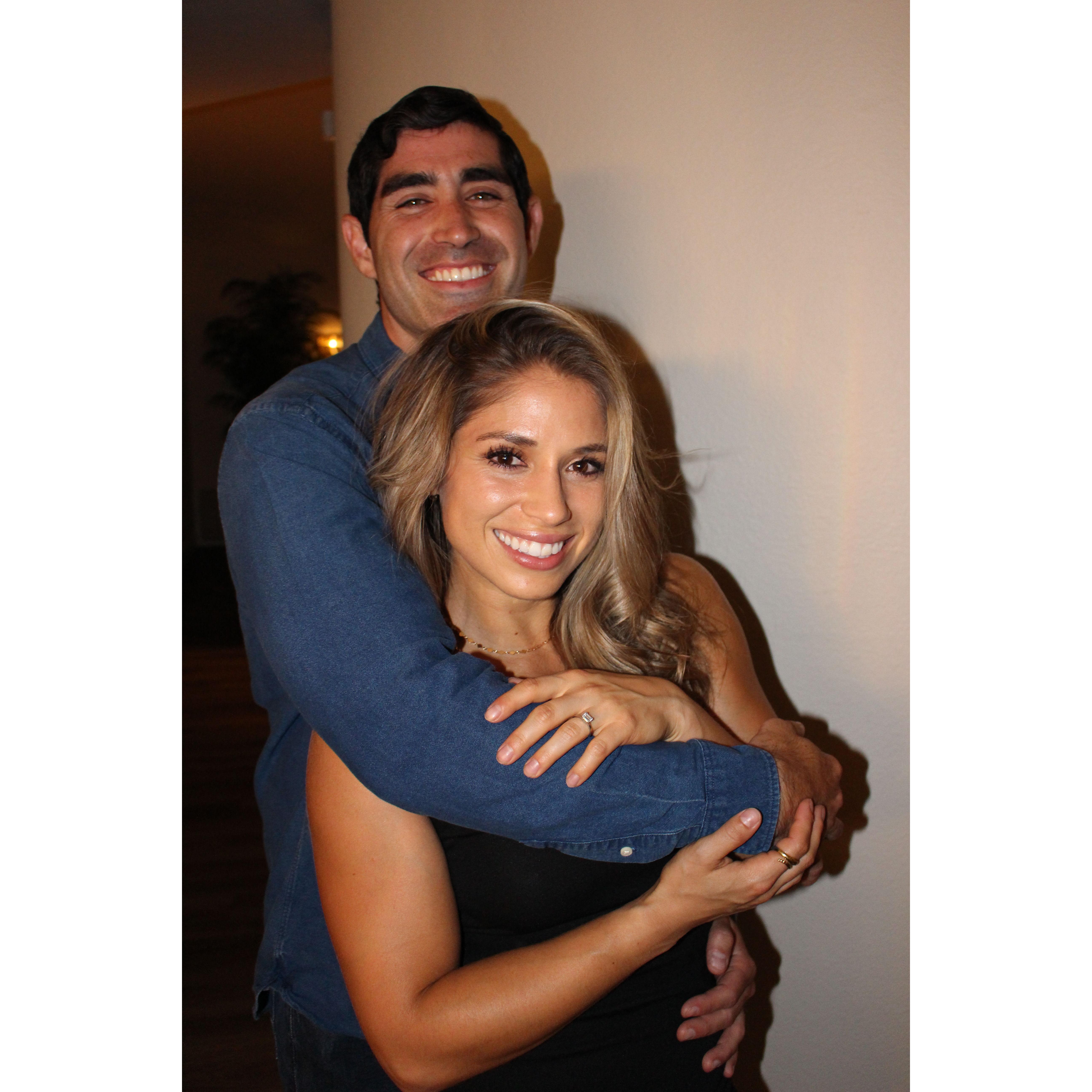 Surprise engagement party