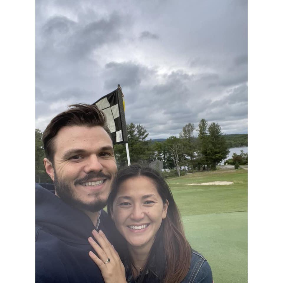 Right after Andrew proposed